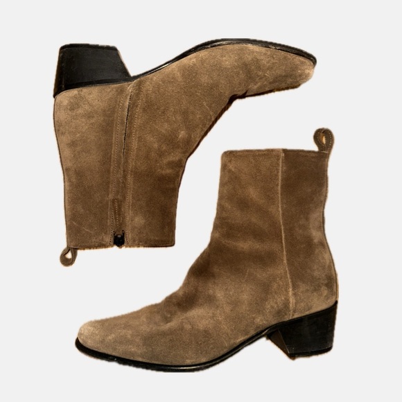 PIERRE HARDY Reno Suede Ankle Boots - Picture 3 of 5
